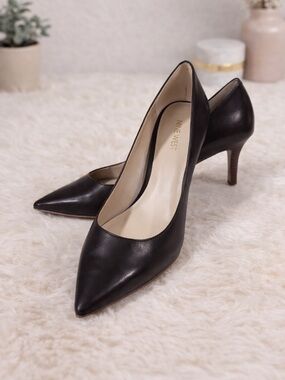 Nine West Dark Brown Pointed Toe Pumps